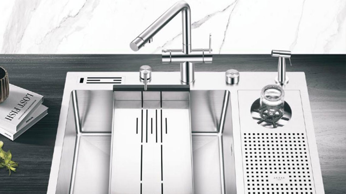 Quais são as torneiras da cozinha？